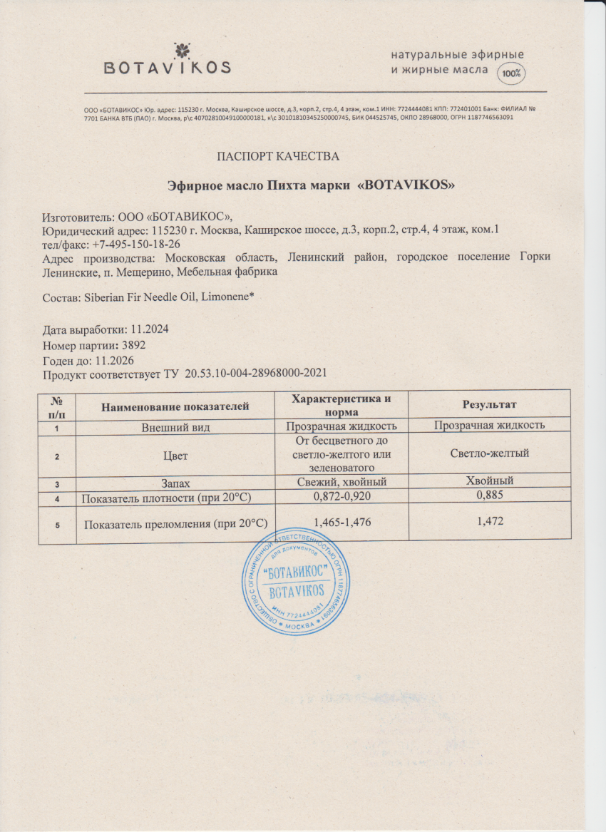 Паспорт №112024